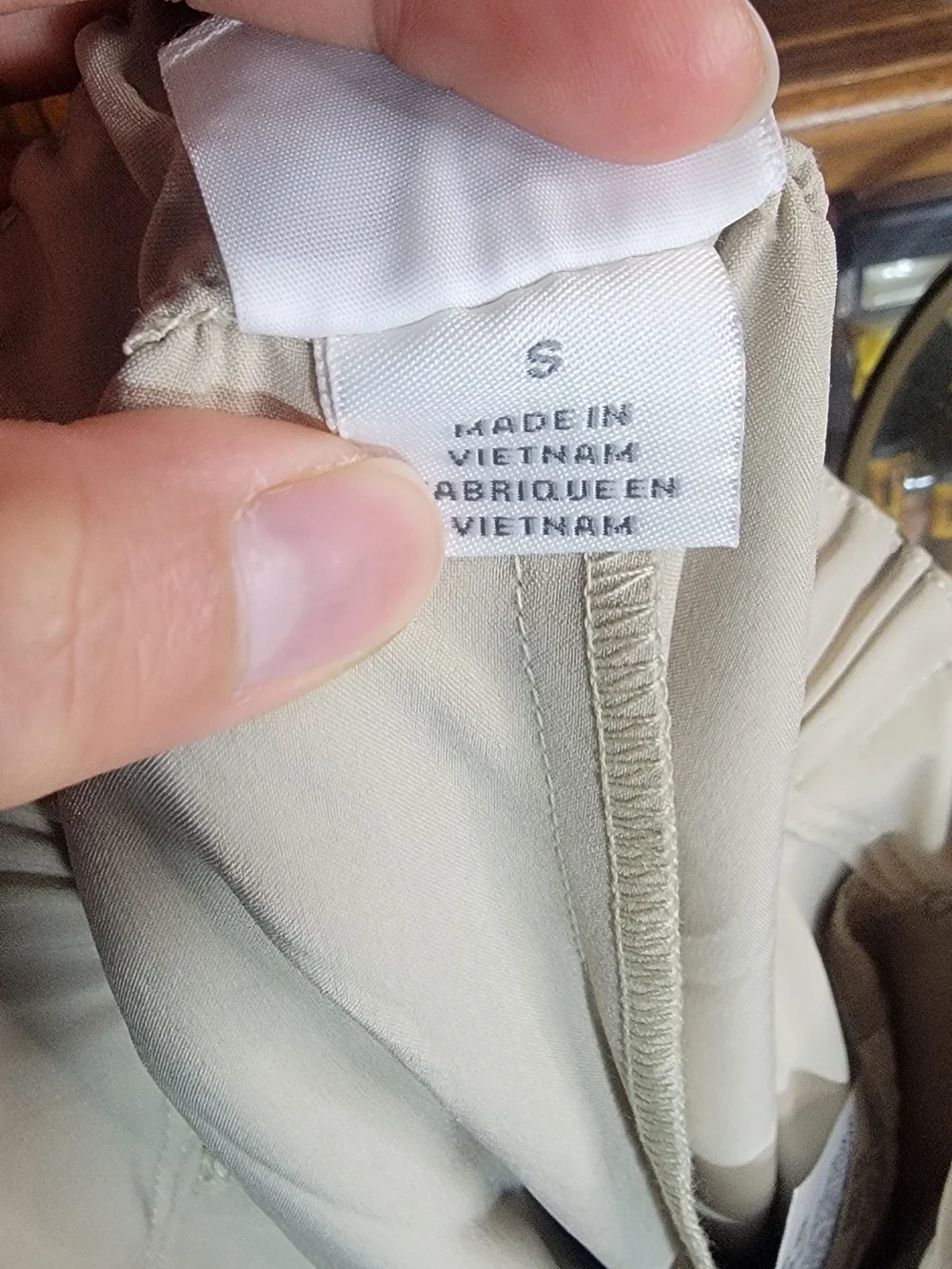 White Sierra Beige Women's Skort with Side Pockets Size Small